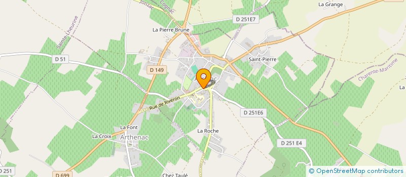 localisation de l'entreprise 920 621 455   ARCHIAC