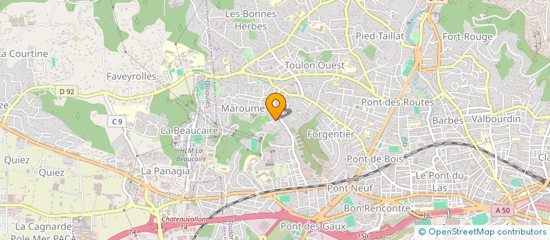 localisation de l'entreprise 920 630 407 à LA SEYNE-SUR-MER