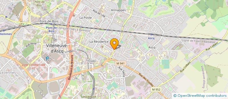 localisation de l'entreprise 920 633 187  à VILLENEUVE-D'ASCQ