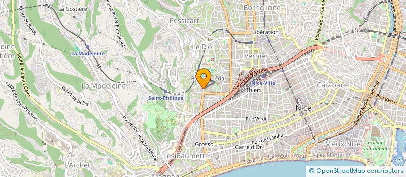 localisation de l'entreprise 920 633 492   NICE