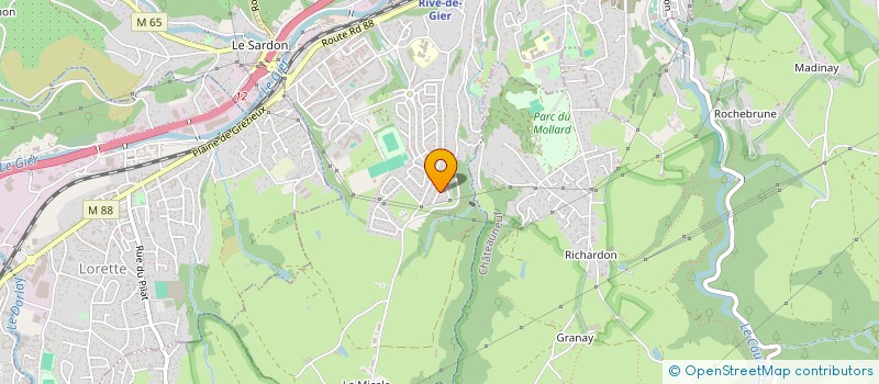 localisation de l'entreprise 920 645 090 à RIVE-DE-GIER