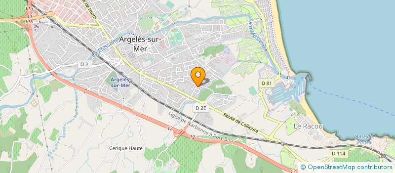 localisation de l'entreprise 920 650 736   ARGELES-SUR-MER