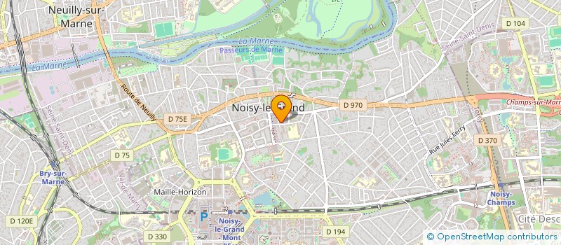 localisation de l'entreprise 920 657 533 à NOISY-LE-GRAND