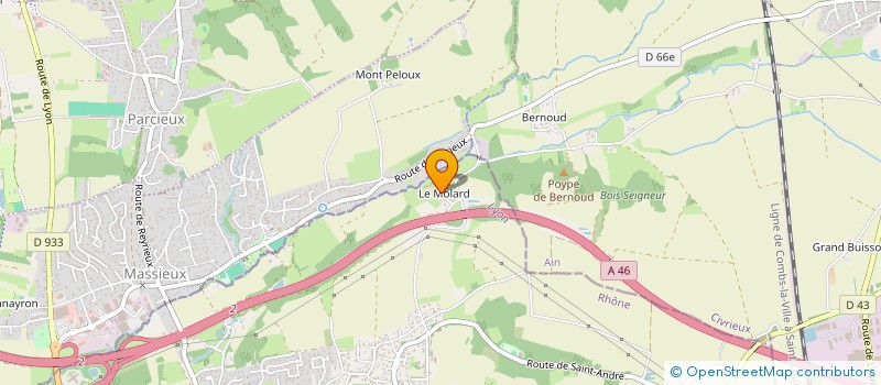 localisation de l'entreprise 920 664 562   GENAY