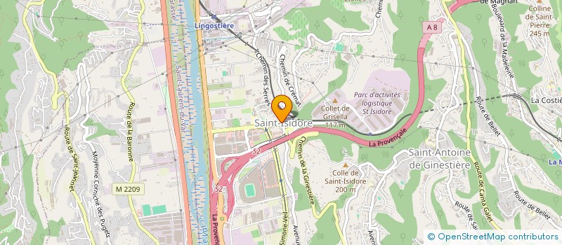 localisation de l'entreprise 920 668 837   NICE