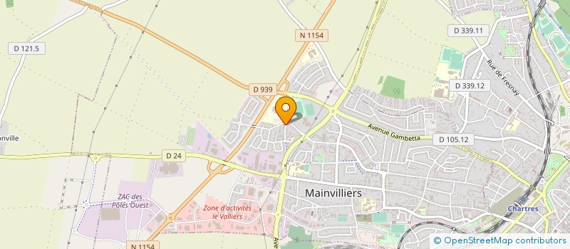 localisation de l'entreprise 920 669 066 à MAINVILLIERS