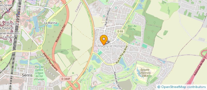 localisation de l'entreprise 920 670 791  à CHAMPIGNY-SUR-MARNE