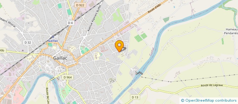 localisation de l'entreprise 920 671 492 à GAILLAC