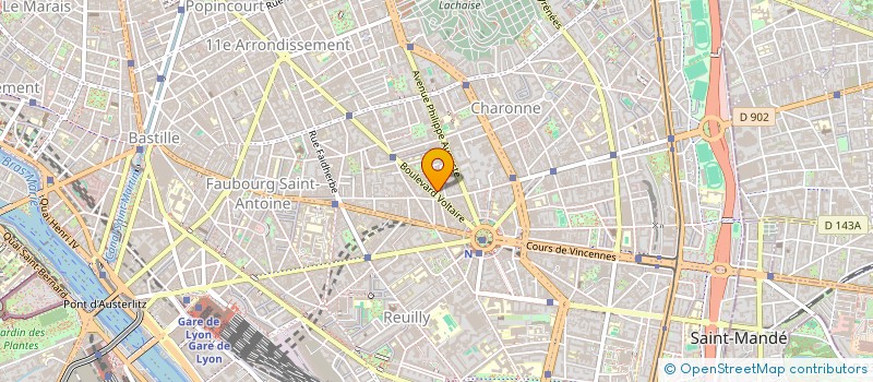 localisation de l'entreprise 920 676 780   PARIS