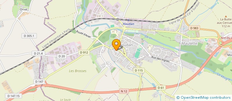 localisation de l'entreprise 920 678 596   HOUDAN