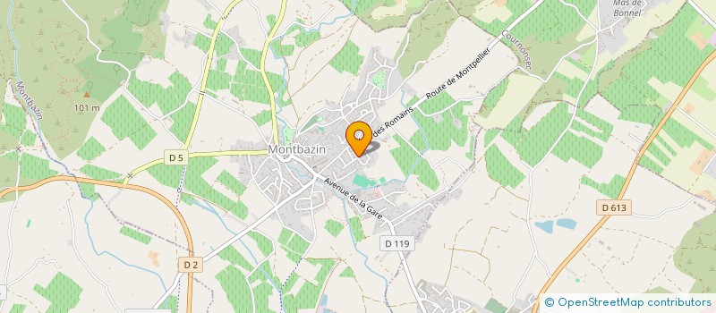 localisation de l'entreprise 920 681 749   MONTBAZIN