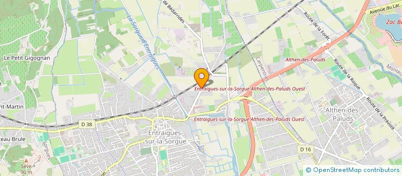 localisation de l'entreprise 920 694 734 à ENTRAIGUES-SUR-LA-SORGUE