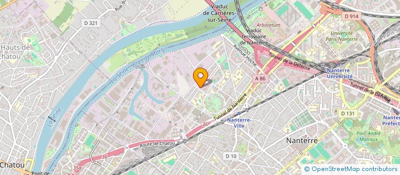 localisation de l'entreprise 920 696 911   NANTERRE