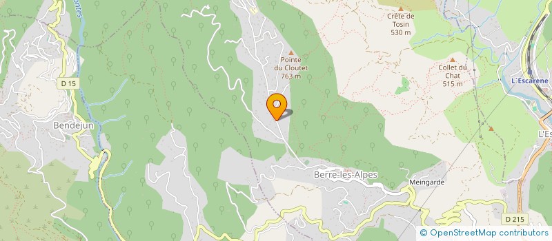 localisation de l'entreprise 920 699 915   BERRE-LES-ALPES