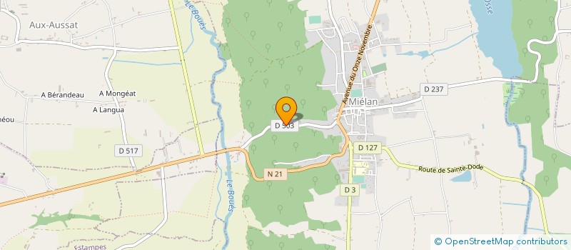 localisation de l'entreprise 920 706 330 à MIELAN