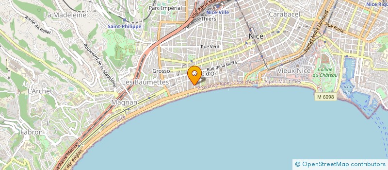 localisation de l'entreprise 920 718 368 à NICE