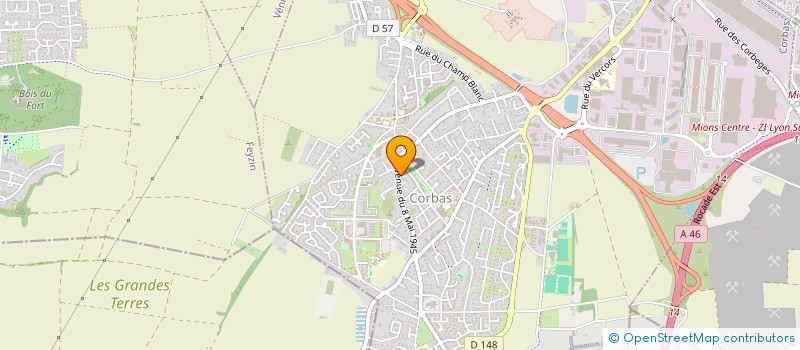 localisation de l'entreprise 920 728 557  à CORBAS