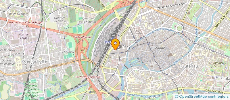 localisation de l'entreprise 920 738 267 à STRASBOURG