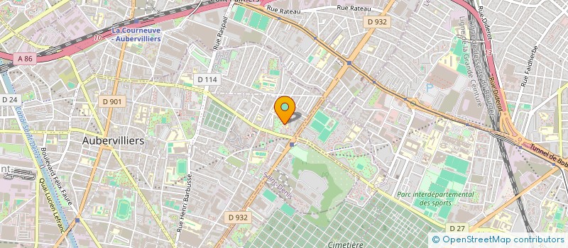 localisation de l'entreprise 920 748 480   AUBERVILLIERS