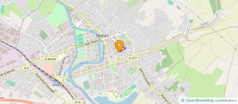 localisation de l'entreprise 920 751 336   SEDAN