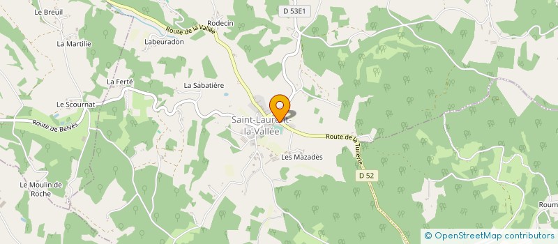 localisation de l'entreprise 920 752 946   SAINT-LAURENT-LA-VALLEE