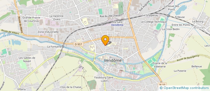localisation de l'entreprise 920 754 744 à VENDOME