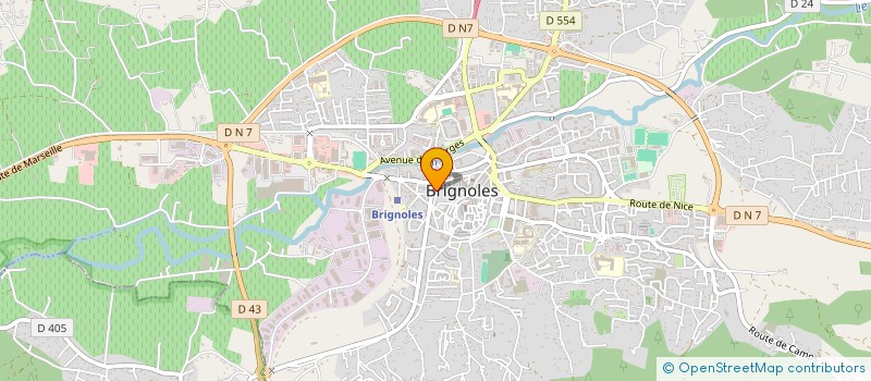localisation de l'entreprise 920 761 368 à BRIGNOLES