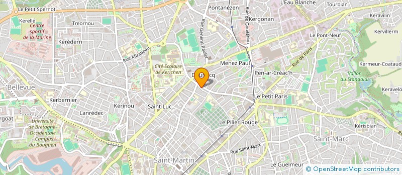 localisation de l'entreprise 920 761 988   BREST