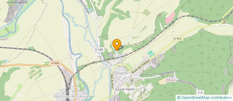 localisation de l'entreprise 920 767 621   CHASSIGNELLES