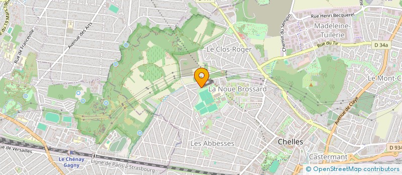 localisation de l'entreprise 920 774 189   CHELLES