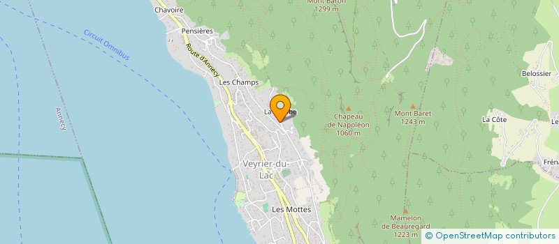 localisation de l'entreprise 920 777 851   VEYRIER-DU-LAC