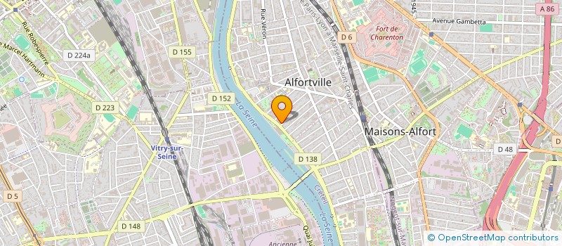 localisation de l'entreprise 920 778 784  à ALFORTVILLE