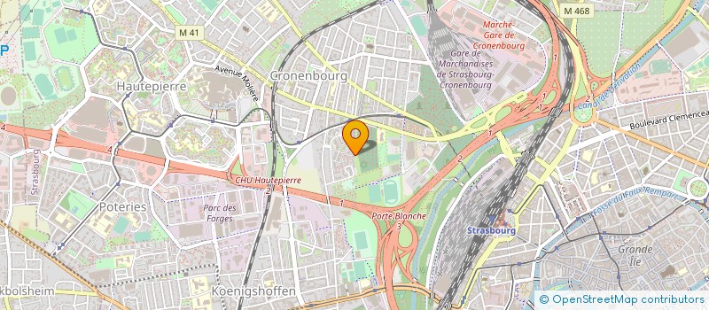 localisation de l'entreprise 920 784 048 à STRASBOURG