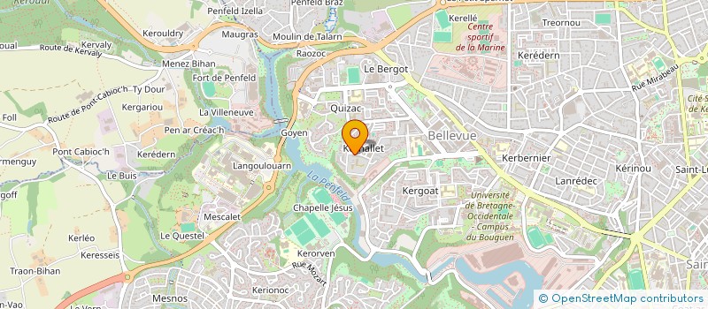localisation de l'entreprise 920 784 543  à BREST