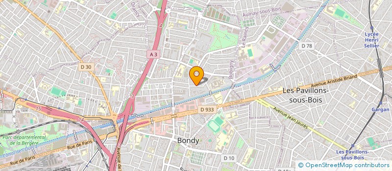 localisation de l'entreprise 920 798 485   BONDY