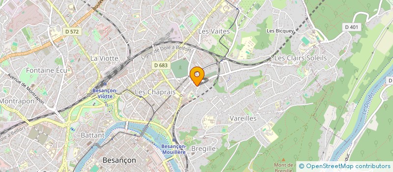 localisation de l'entreprise 920 798 584 à BESANCON