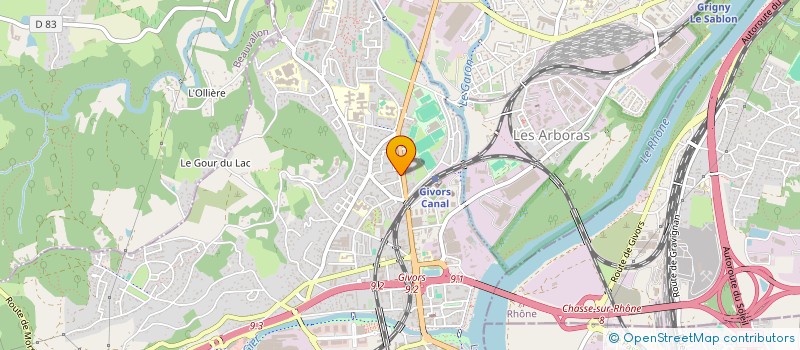 localisation de l'entreprise 920 806 148   GIVORS