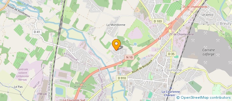 localisation de l'entreprise 920 807 567 à VOEUIL-ET-GIGET