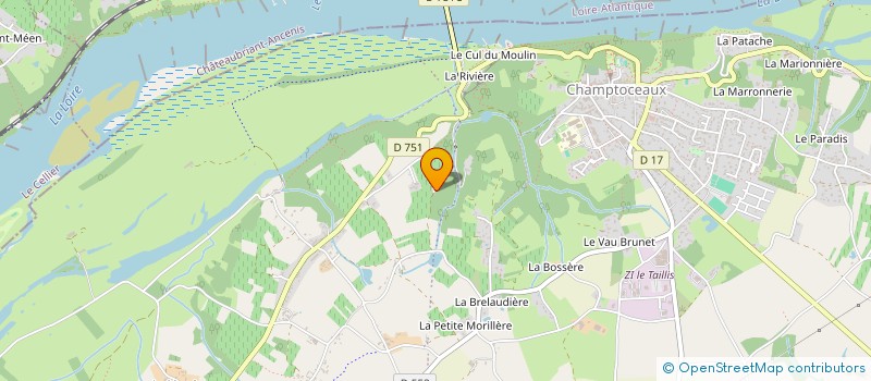 localisation de l'entreprise 920 813 912  à MONTREVAULT-SUR-EVRE