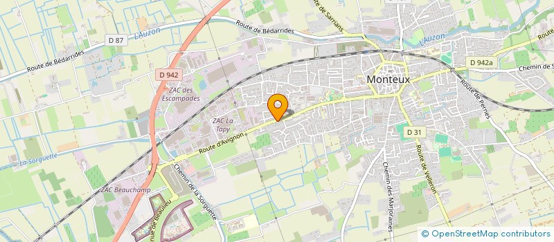 localisation de l'entreprise 920 815 677   SORGUES