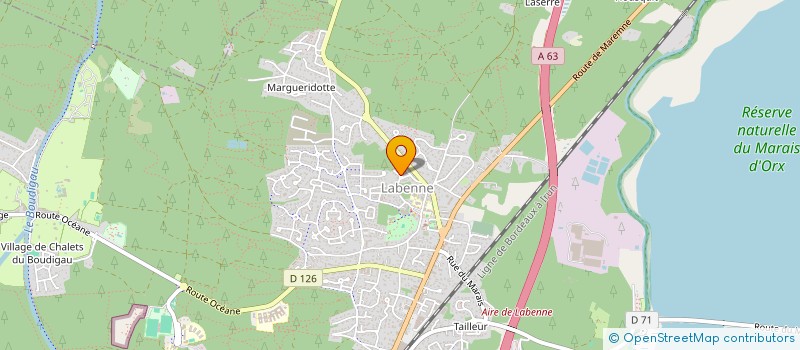 localisation de l'entreprise 920 815 735 à LABENNE