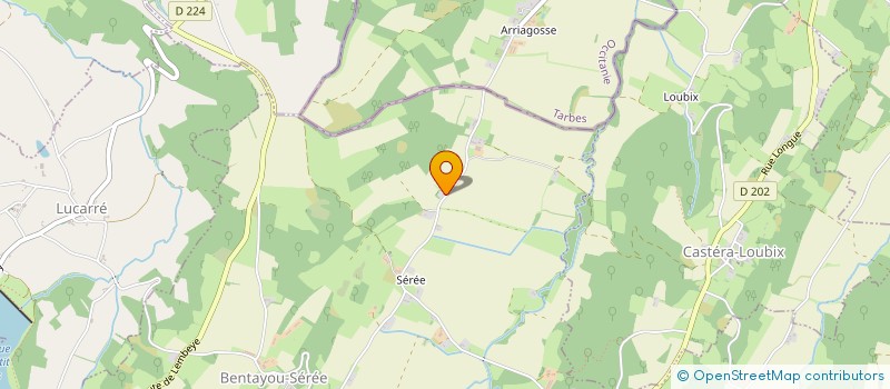 localisation de l'entreprise 920 816 394   BENTAYOU-SEREE