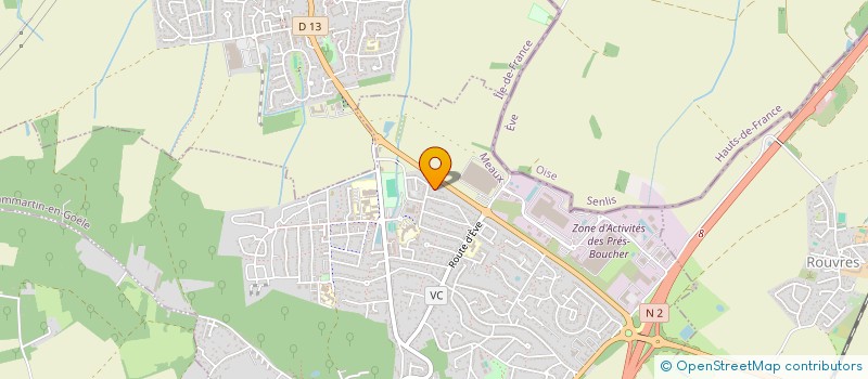 localisation de l'entreprise 920 830 775   DAMMARTIN-EN-GOELE