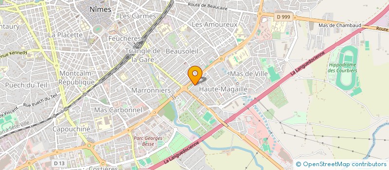 localisation de l'entreprise 920 833 159   NIMES