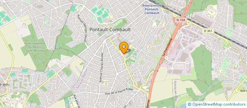 localisation de l'entreprise 920 842 887 à PONTAULT-COMBAULT