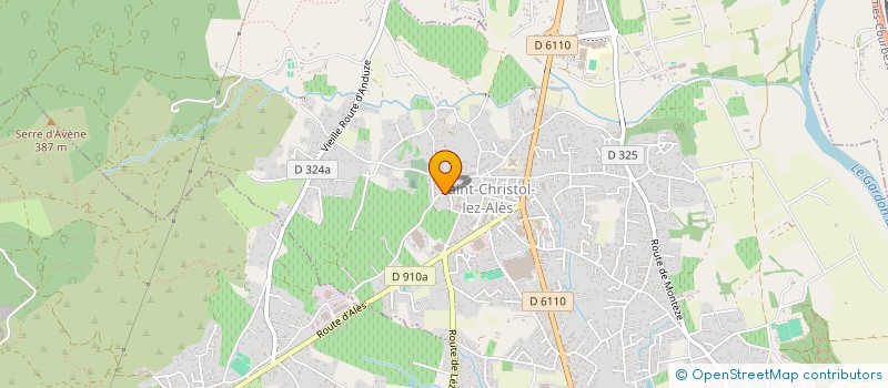 localisation de l'entreprise 920 843 505 à SAINT-CHRISTOL-LEZ-ALES