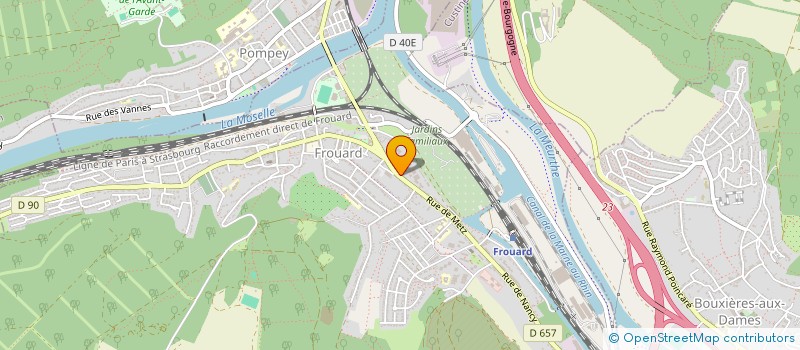 localisation de l'entreprise 920 844 388   FROUARD