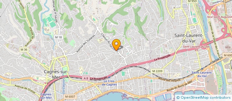 localisation de l'entreprise 920 847 910   CAGNES-SUR-MER