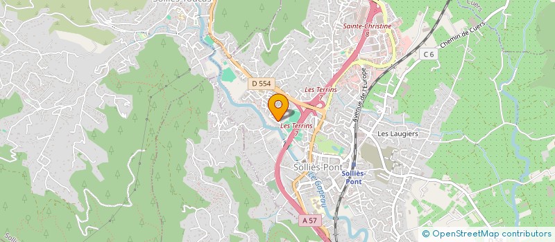 localisation de l'entreprise 920 847 969   SOLLIES-PONT