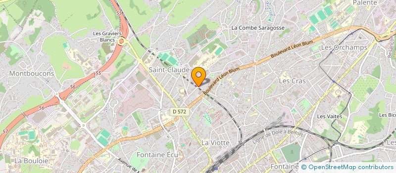 localisation de l'entreprise 920 883 477   BESANCON